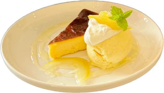 レモンのチーズケーキ