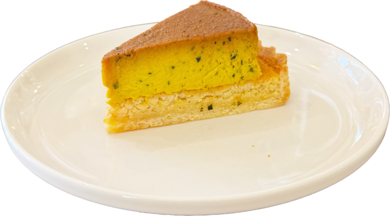 カボチャプリンのタルト